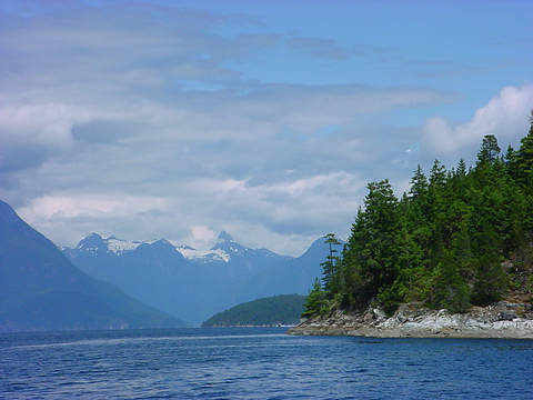 Sarah Point, the Entrance to Desolation Sound