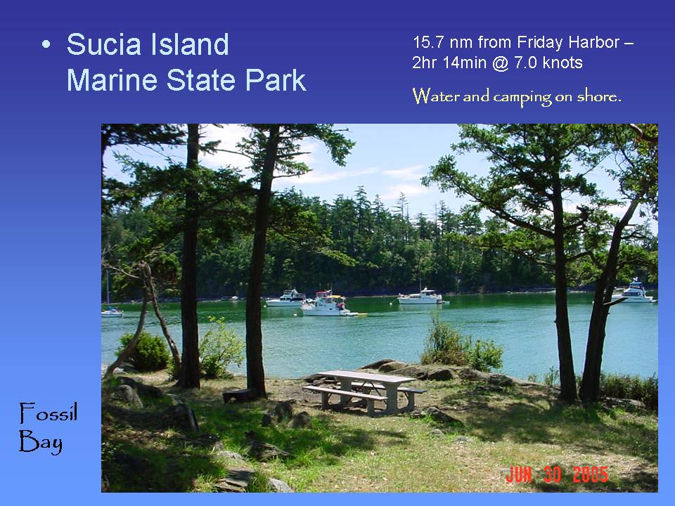 Sucia Island Marine State Park, Fossil Bay