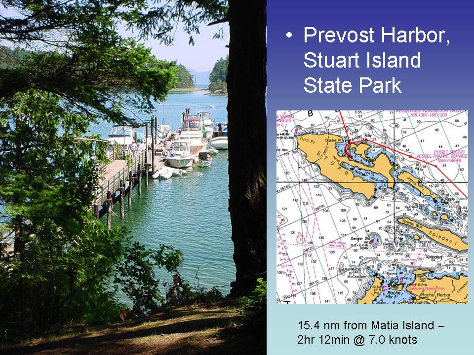 Prevost Harbor, Stuart Island State Park