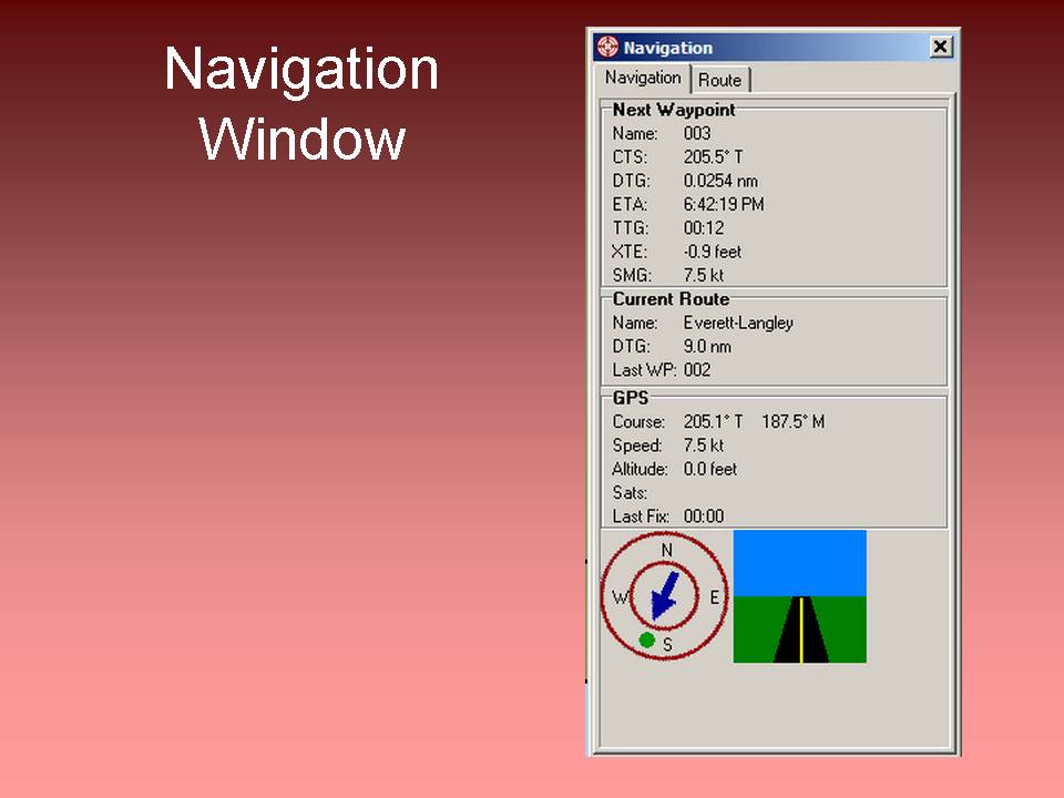 Navigation Window