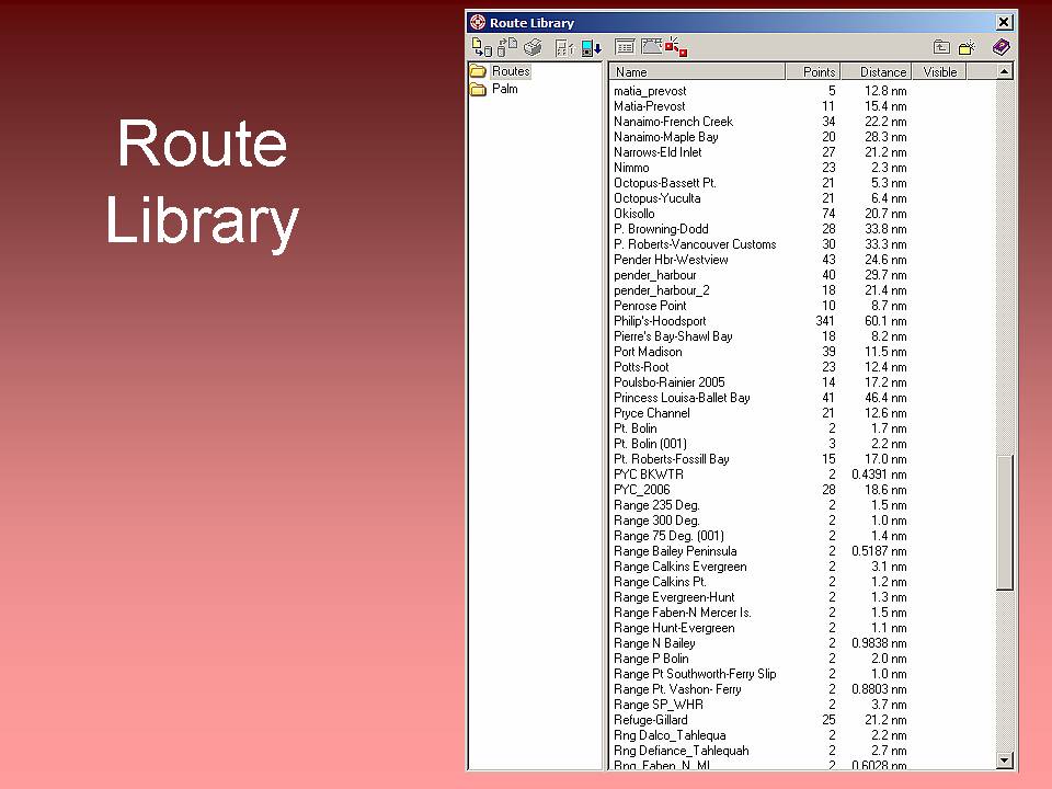 Route Library