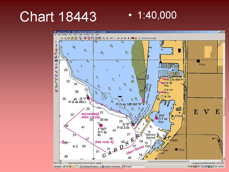 Chart 18443, 1:40,000