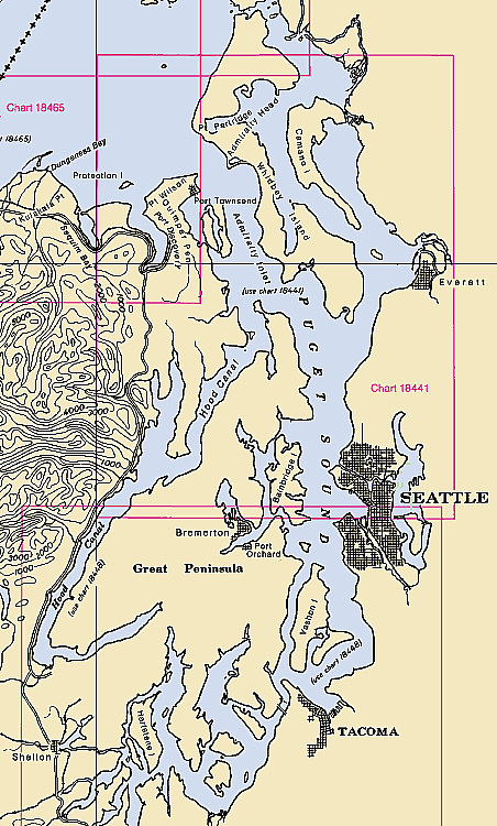 Puget Sound Chartlet
